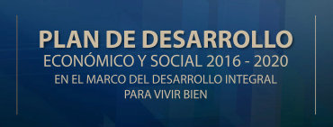 Plan de Desarrollo Económico y Social 2016 - 2020